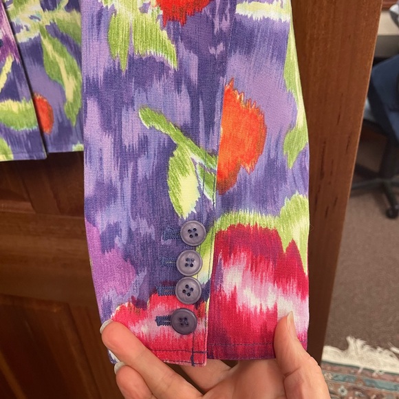 Coldwater Creek multicolored Jacket, size L. - Picture 5 of 8